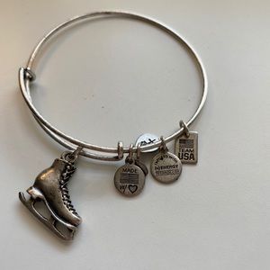 Alex and Ani Olympic Skate Bracelet